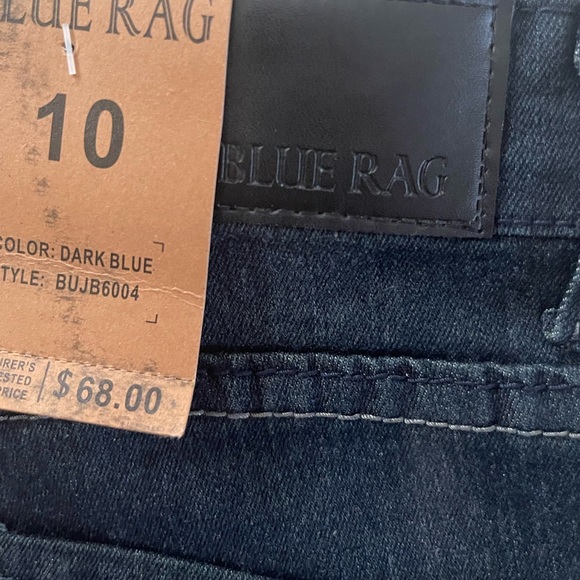 🐦🪺Blue-Rag -NWT denim shorts (girls size 10)🪺🐦 - Picture 3 of 4